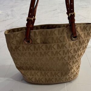 Michael Kors Tan Signature Tote
